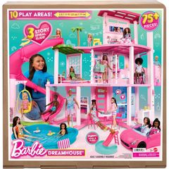 Barbie Dreamhouse Pool Party Doll House 3-Story Slide