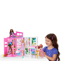 Barbie Getaway Doll House With Doll