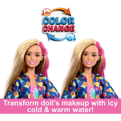 Barbie Pop Reveal Rise & Surprise Gift Set With Scented Doll, Squishy Scented Pet & More, 15+ Surprises