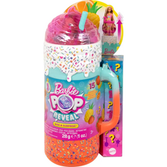 Barbie Pop Reveal Rise & Surprise Gift Set With Scented Doll, Squishy Scented Pet & More, 15+ Surprises