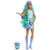 Barbie Pop Reveal Bubble Tea Series Doll & Accessories with Fashion Doll & Pet, 8 Surprises Include Color Change, Cup with Storage