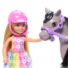 Barbie Chelsea Doll Playset with Pony