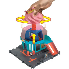 Hot Wheels City Downtown Ice Cream Shop Playset