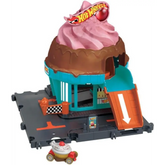 Hot Wheels City Downtown Ice Cream Shop Playset