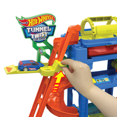 HotWheels City Tunnel Twist Car Wash Shifter Playset & Accessories for Kids