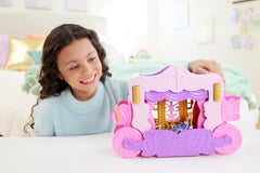 Disney Princess Castle Carriage Aurora Doll & Accessories Playset for Kids