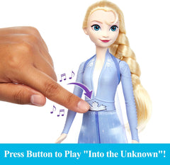 Disney Frozen Singing Elsa Fashion Doll Musical Toy for Kids