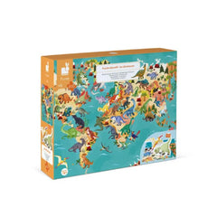 Janod Puzzle Educational Dinosaur 200-pieces