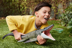 Jurassic World Rebirth Bite N Blast Mosasaurus Battery Operated