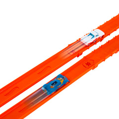 Hot Wheels Track Creator Deluxe Speed Snap Track Pack with 2 Cars