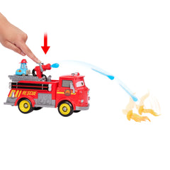 Disney Cars Radiator Springs Race & Rescue Hero Red Vehicle Toy for Kids