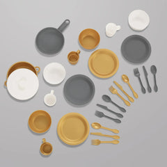 27-Piece Cookware Set - Modern Metallics