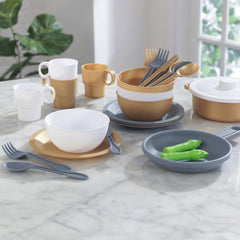27-Piece Cookware Set - Modern Metallics