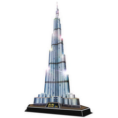 3D Puzzle Burj Khalifa 136 Pcs UAE Battery Operated