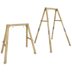 Dynamic Sports Growing Giraffe Wooden Swing Set