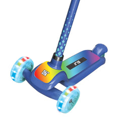 Spartan Lit Iris 3 Wheel Scooter Blue Battery Operated