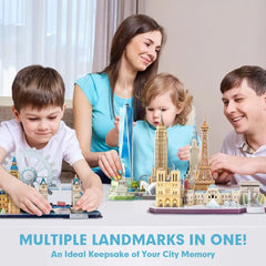 CubicFun 3D Puzzles City Line London 107 Pieces