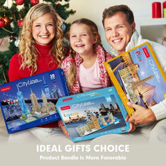 CubicFun 3D Puzzles City Line London 107 Pieces