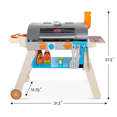 M&D Wooden Delxe Grill&Pizza Oven Playst