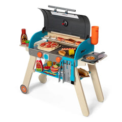 M&D Wooden Delxe Grill&Pizza Oven Playst