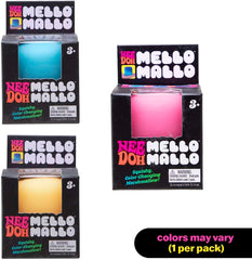 Needoh Mello Mallo Sensory Squeeze Toys Assortment - Sold per piece