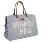 Childhome Mommy Bag Big Grey Off White Large Baby Diaper Travel Bag