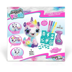 Airbrush Plush Unicorn B/O
