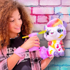 Airbrush Plush Unicorn B/O