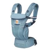 Ergobaby Omni Breeze Baby Carrier Slate Blue All Position Breathable Ergonomic Carrier
