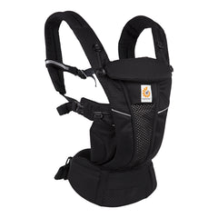 Ergobaby Omni Breeze Baby Carrier Onyx Black All Position Breathable Ergonomic Carrier