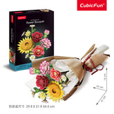 3D Puzzle Flower Bouquet 363pieces