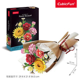 3D Puzzle Flower Bouquet 363pieces