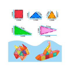 Picasso Magnetic 3D Blocks 36-Pieces