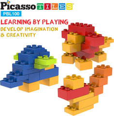 Picasso Magnetic Building Blocks 100-Pieces