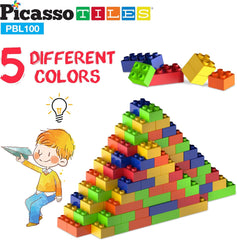 Picasso Magnetic Building Blocks 100-Pieces