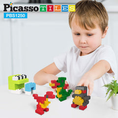 Picasso Magnetic Building Blocks 1250-Pieces