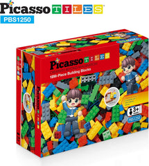 Picasso Magnetic Building Blocks 1250-Pieces