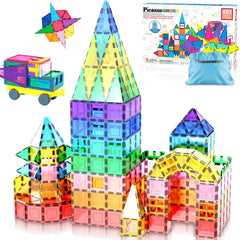 Picasso Magnetic Tiles Car Base with Carry Bag 101-Pieces