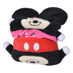Disney Plush Mickey & Minnie Revers  4.5 - Inches