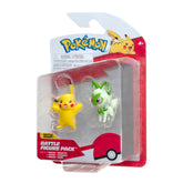 Pokemon Battle Fig Pika+Spri 2 Pack