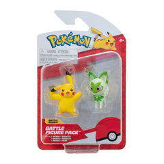 Pokemon Battle Fig Pika+Spri 2 Pack