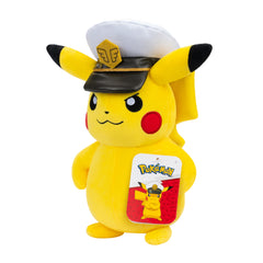 Pokemon Plush Captain Pikachu 8-Inch
