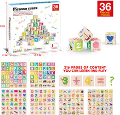 Picasso Magnetic Cubes Learning 36-Pieces