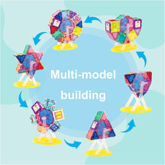 Picasso Magnetic Tiles Ferris Wheel 63-Pieces