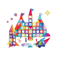 Picasso Magnetic Tiles Graphic Building Blocks 121-Pieces