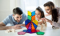 Picasso Magnetic Tiles 3D Geometry 16-Pieces