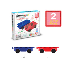 Picasso Magnetic Car Base Set 2-Pieces