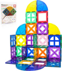 Picasso Magnetic Tiles Quarter Circle & Window Set 36-Pieces