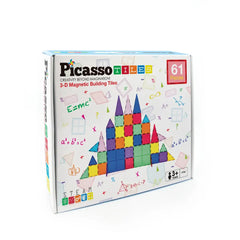 Picasso Magnetic 3D Blocks 61Pcs