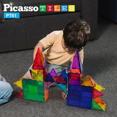 Picasso Magnetic 3D Blocks 61-Pieces